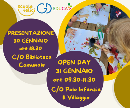 Presentazione e Open Day Polo dell'Infanzia a.s. 2026/2027