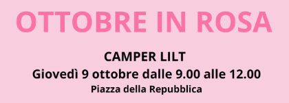 Ottobre in Rosa - Camper LILT 2025