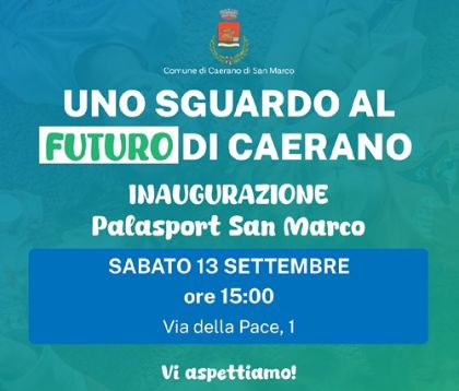 Inaugurazione Palasport San Marco
