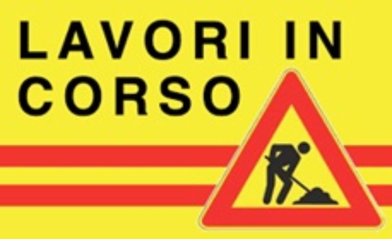 avviso lavori in corso