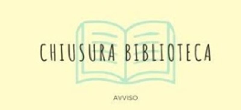 Chiusura biblioteca comunale