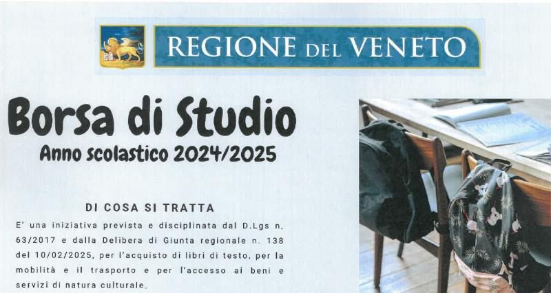 borsa di studio 2024-25