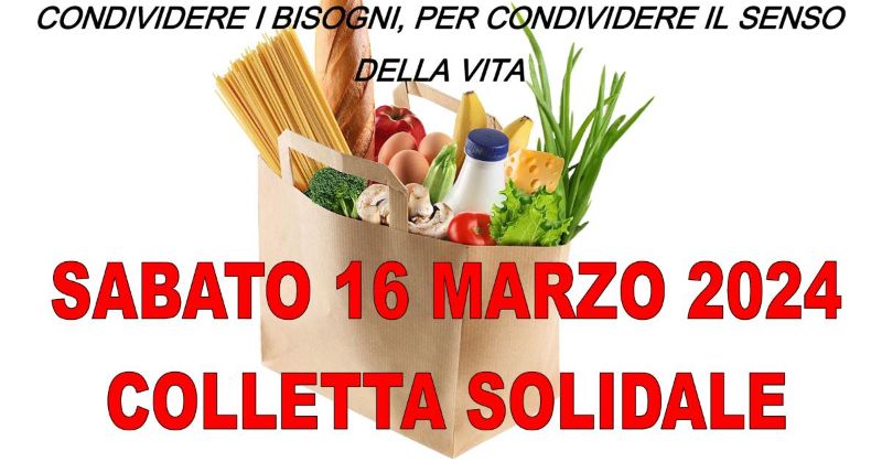 Colletta solidale 2024