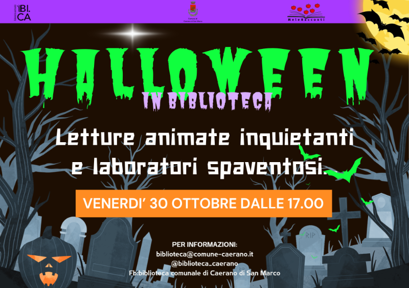Biblioteca FESTA DI HALLOWEEN