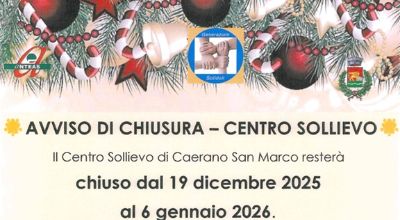 Chiusura Centro Sollievo 